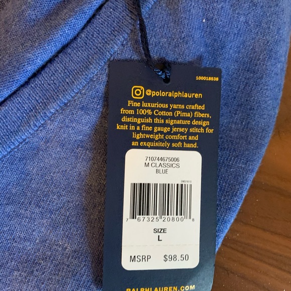 Men’s Lauren Ralph Lauren shirt and sweater NWT - Picture 4 of 4